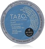 Tazo Sweetened Iced , 10 Count K-cups (Pack of 2) (Herbal Tea- Iced Passion)