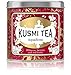 Kusmi Tea Aqua Rosa Herbal Tea - Hibiscus, Apple, Red Berries, Blackberries, Sweet Blackberry Leaves, and Elderberry Infusion Caffeine-Free (8.8oz Tin 100 Servings)