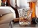 Ashcroft Empire Old Fashioned Whiskey Glass, Unique Lead Free Crystal Rocks Scotch Glasses Set of 2 With Gift Box