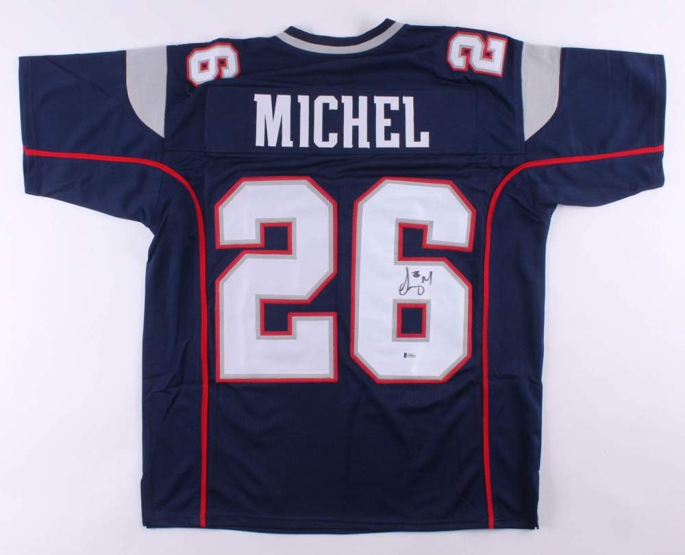 sony michel patriots jersey