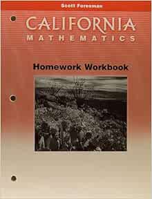 California mathematics grade 1 homework workbook picture