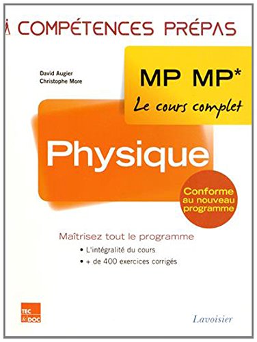 Physique, 2e année MP MP*