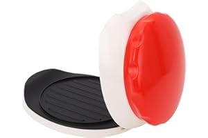 Hamwesh Burger Press, Adjustable Thickness Non Stick Hamburger Press, Burger Patty Maker with Handheld Design for Stuffed Sli