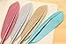 4PC Kawaii Feather Gel Ink Rollerball Pens, SUPPION Creative Stationery Student Gift 0.38mm