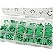XLX 279Pcs 18 Sizes Rubber O-Ring Gasket Silicone Sealing Repair Box Washer Seal Assortment Set for Plumbing Automotive General Repair