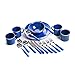 Stansport 24 Piece Enamel Camping Tableware Set