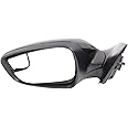 Garage-Pro Driver Side Power Heated Mirror for Hyundai Veloster 2014-2017 With Spotter Glass; Without Signal Light Paintable Models With Metal Roof, Without Panoramic Roof