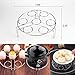 6 PACKS Accessories Compatible with Instant Pot 6, 8Qt Steamer Basket Steamer Base Springform Pan Egg Steamer Rack Silicone Oven Mitts Plate Dish Clip for Pressure Cooker Cooking Pot Steamer Pot Pan