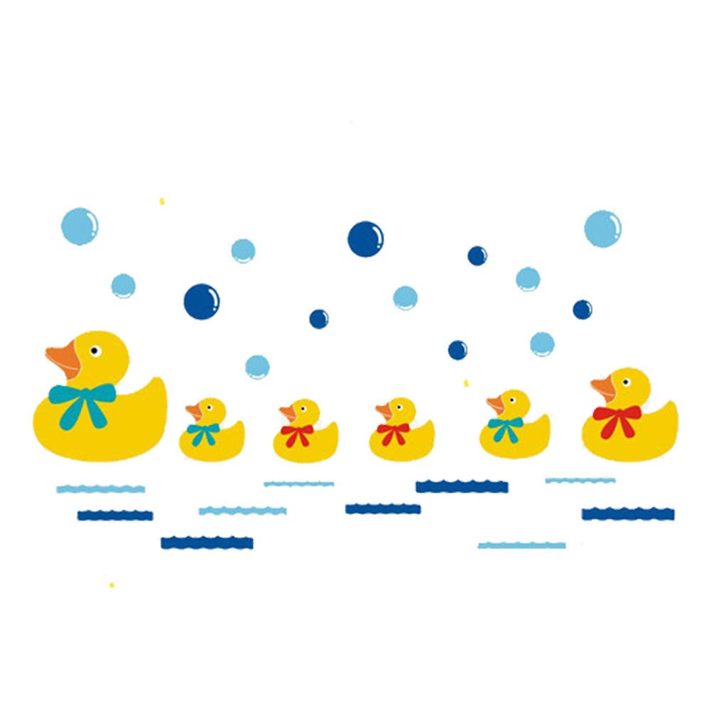 Lichi Ducks Wall Sticker Decal for Home Children's Nursery Room Bathroom Decor