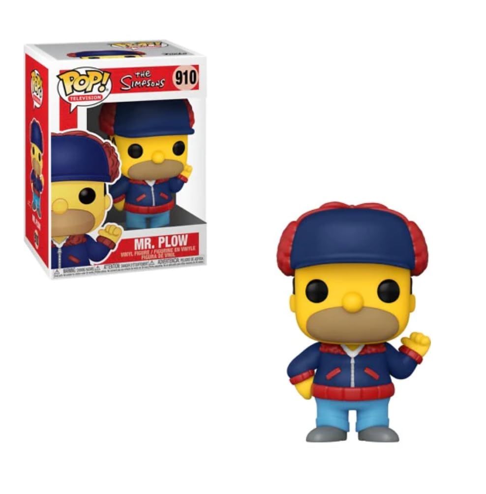 Funko 52253 Pop! Television: The Simpsons - Mr. Plow (Special Edition) #910