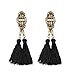 eManco “Colorful Life” Bohemian Ethnic Long Tassel Dangle Earrings for Women Statement Jewelry - 2 Styles