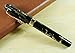 Lanxivi Jinhao Chinese Dragon Offspring Fountain Pen Medium Nib Black Color with Wooden Gift Box