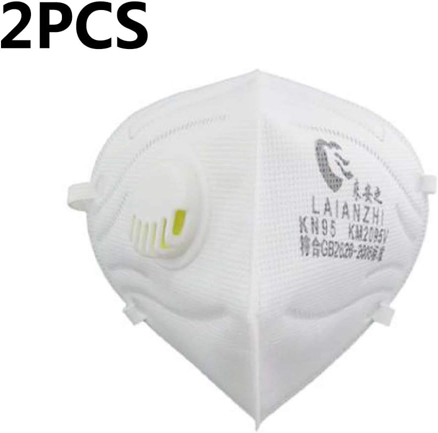 Dust Masks Full Face Mask with Free Adjustable Headgear N95 Mask(2pcs)