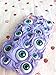 Decora 16mm Acrylic Hollow Doll Eyes Eyeballs Horror Props Pack of 8