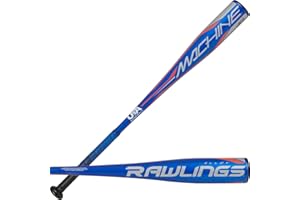 Rawlings | Machine Baseball Bat | USA | -10 Drop | 2 5/8" Barrel | 1 Pc. Alloy
