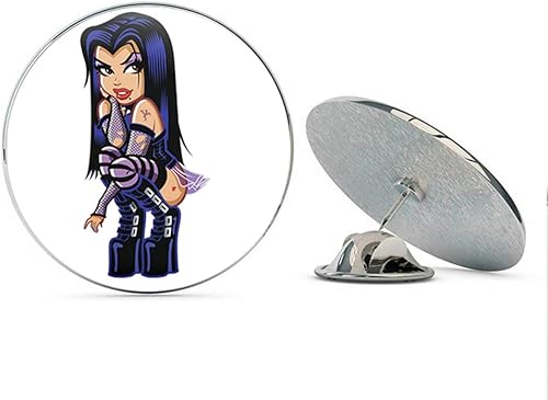 Amazon Com Brk Studio Sexy Punk Goth Teen Girl Cartoon 5 Round