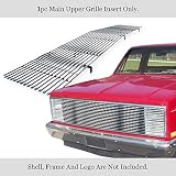 APS Compatible with 1981-1987 Chevy GMC Pickup Suburban Blazer Jimmy Phantom Stainless Billet Grille N19-S20258C