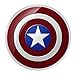 Bleiou Captain America Wireless Charger Pad For SAMSUNG Galaxy S6/S6 Edge/S6 edge+ Google Nexus 4/5 Lumia 920 Cargador Inalambrico