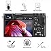 (3-Pack) Screen Protector for Sony DSLR Alpha Nex-7 NEX-6 NEX-5 A6000 A6300 A5000 Camera, Akwox Anti-scrach Tempered Glass 9H Cover