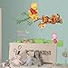 Fange DIY Removable Winnie Pooh and Tigger Wall Decal Kids Room Sticker Vinyl Graphics Art Mural Wall Stickers Nursery Decor Wallpaper 35''x32''