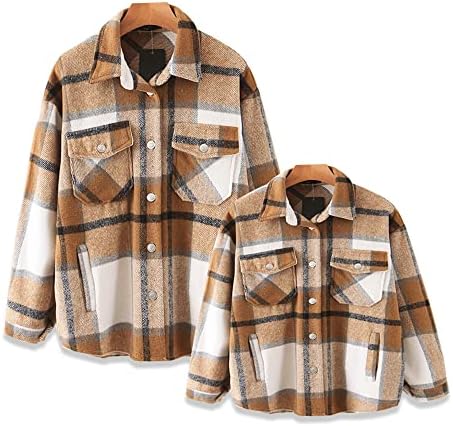Flannel Matching Family Plaid Shirts 