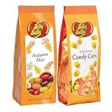 Jelly Belly Giant Candy Corn & Autumn Mix Jelly Beans Set of 7.5 Oz Gluten Free Kosher Candy