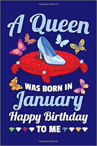 A Queen Was Born In January Happy Birthday To Me Birthday Journal Girl Notebook Note Taking Planner Book Gift For Girls Born In January Harper Mila Amazon Com Books