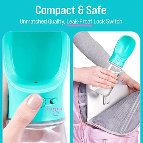 MalsiPree Dog Water Bottle, Leak Proof Portable Puppy Water Dispenser