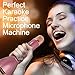 Wireless Karaoke Singing Machine Microphone+Bluetooth Speaker 2in1 Compatible with iOS Android Singing App and Song Recording for Kids Sing Practice,KTV,Home Karaoke,Indoor&Outdoor Party(Rose Golden)