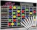 Magnetic Responsibility Chart Dry Erase Board 13" X 16" with Marker. Chore Chart/Reward Chart primary