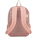 Eastsport Mesh Backpack Heavy Duty See-Through Semi-Transparent with Bungee for Adults, College, Beach, Sporting Events, and Travel - Blush/Graphite
