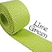 5 Yard Cotton Webbing - 1 1/4" Medium Heavy Weight - Lime Green