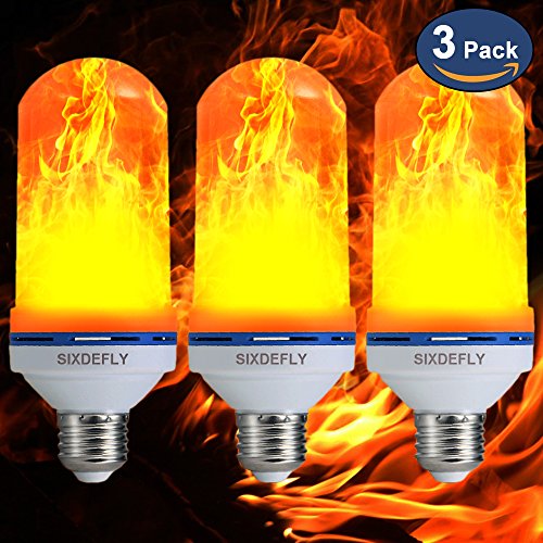[2018 new upgrade]can switch 3 lighting modes flame bul…