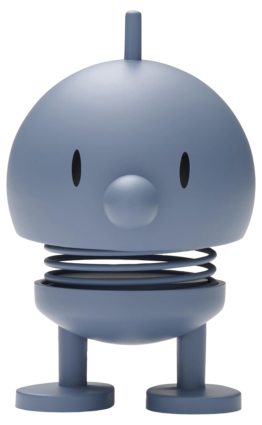 Hoptimist Soft Bumble Wobbly Figure Decoration – Scandinavian Desk and Office Gadget – Fun Collectible Gift for Men and Women – Danish Design – ABS Plastic – 7.6 x 5.8 cm – Small – Sky Blue — image 1