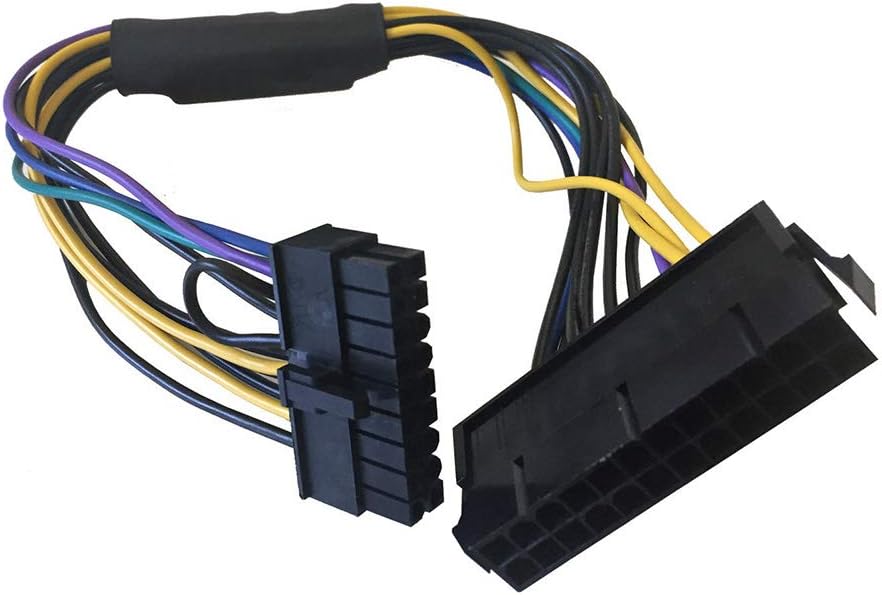 GCDN 11 inch 24 Pin to 18 Pin Power Supply Adapter for HP Z420 Z620
