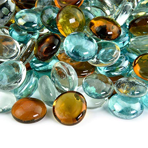 Shabby Chic Blended Fire Glass Beads For Indoor And Outdoor Fire