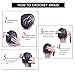 6 Packs Goddess Locs Crochet Hair Wavy Curly Faux Locs Crochet Braids Synthetic Hair Extensions Dreadlocks Crochet Locs Low Temperature Braiding Hair (14