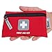 First Aid Kit - 66 Pieces - Small and Light Bag - Packed with Medical Supplies for Emergency, Survival, Hiking, Backpacking, Camping, Travel, Car & Cycling. Be Prepared at Home & Work primary