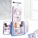 MelodySusie Premium Hanging toiletry bag, Large Travel Cosmetic, Toiletries, Makeup, Brushes Bag, Waterproof Portable Bathroom and Shower Organizer Kit for Women and Men