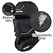 Ski Mask - Balaclava face Mask Wind Water Resistant for Cold Weather (Black-Basic)