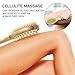 Body Brush Set, Kaptron 3 Pcs Set Natural Boar Bristle Brush and Konjac Sponge Exfoliating Body Feet Back Scrubber Brush, Dry Skin Brush, Pumic Stone, Cellulite Massager with Waterproof Storage Bag