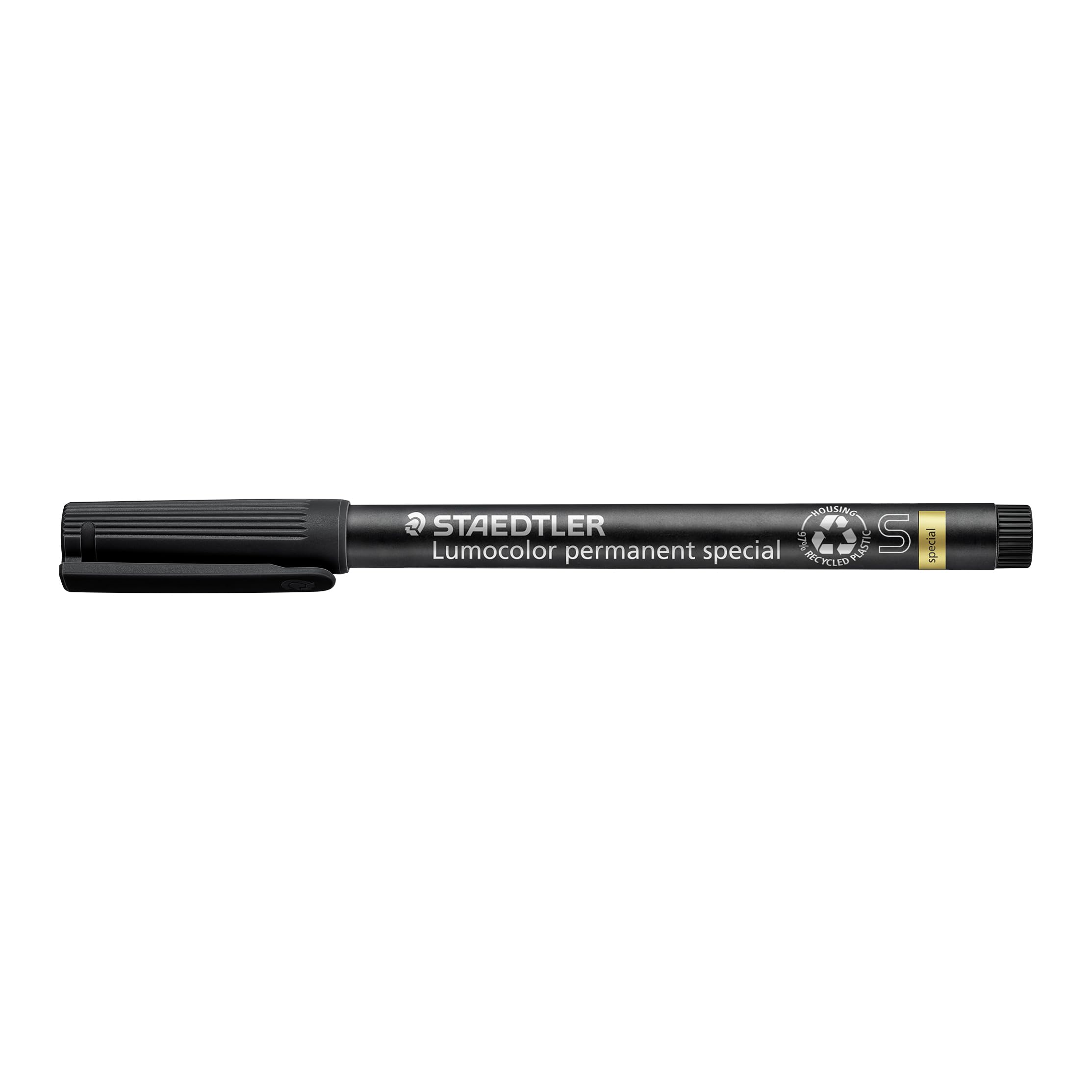 Staedtler Lumocolor Permanent Marker Pack of 10 Black
