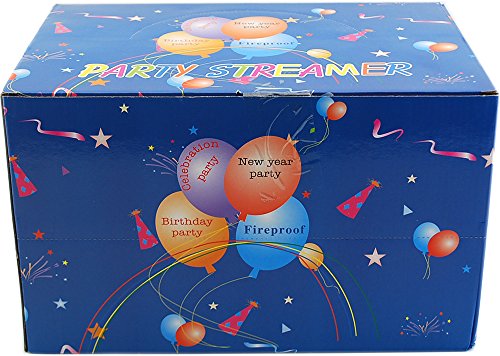 96 Pack of Party Streamer Spray String in a Can Children's Kid's Party Supplies, Perfect for Parties/Events - Thumbnail 7