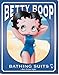 Betty Boop Bathing Suits Swimsuit Tin Sign 13 x 16in