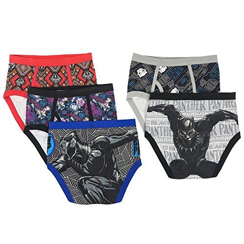 Marvel Boys' 5Pack Black Panther Brief Underwear Pricepulse