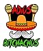 Mexican Stickers - Calcomanías Mexicanas – 100% Vinyl Stickers for Adults - Funny Decals for Hardhat, Construction, Laptop, Water Bottle or Lunchbox. Pegatinas cascos. Calcomanias para Autos