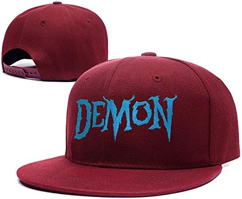 BARONL The Etrigan Logo Adjustable Snapback Embroidery Hats Caps - Red