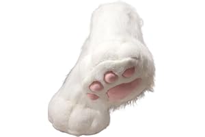 Fursuit Feet Paw Shoes Kit Plush Furry Boots Fursuit Costume Paw Shoes Halloween Accessories Cosplay Costume Exhibition