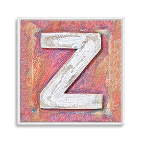 signwin Framed Canvas Wall Art Alphabet Canvas Prints...