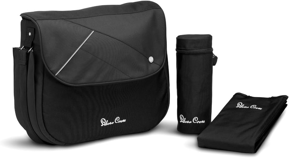 silver cross changing bag midnight blue